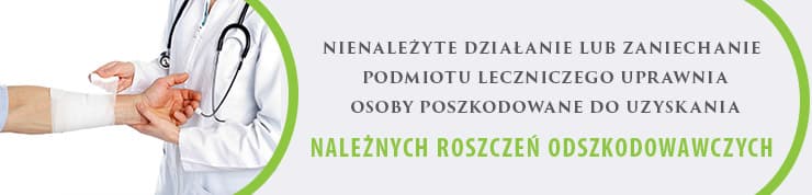 Odszkodowanie za błąd medyczny – poradnik dla osób poszkodowanych.