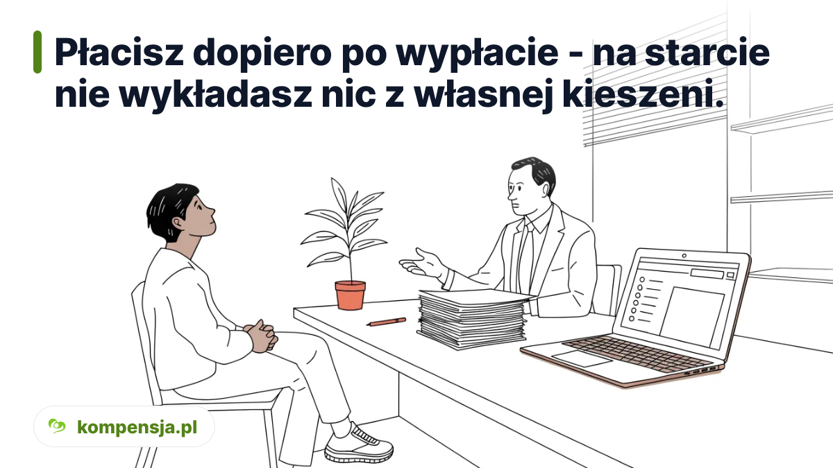 Płacisz dopiero po wypłacie - na starcie nie wykładasz nic z własnej kieszeni.