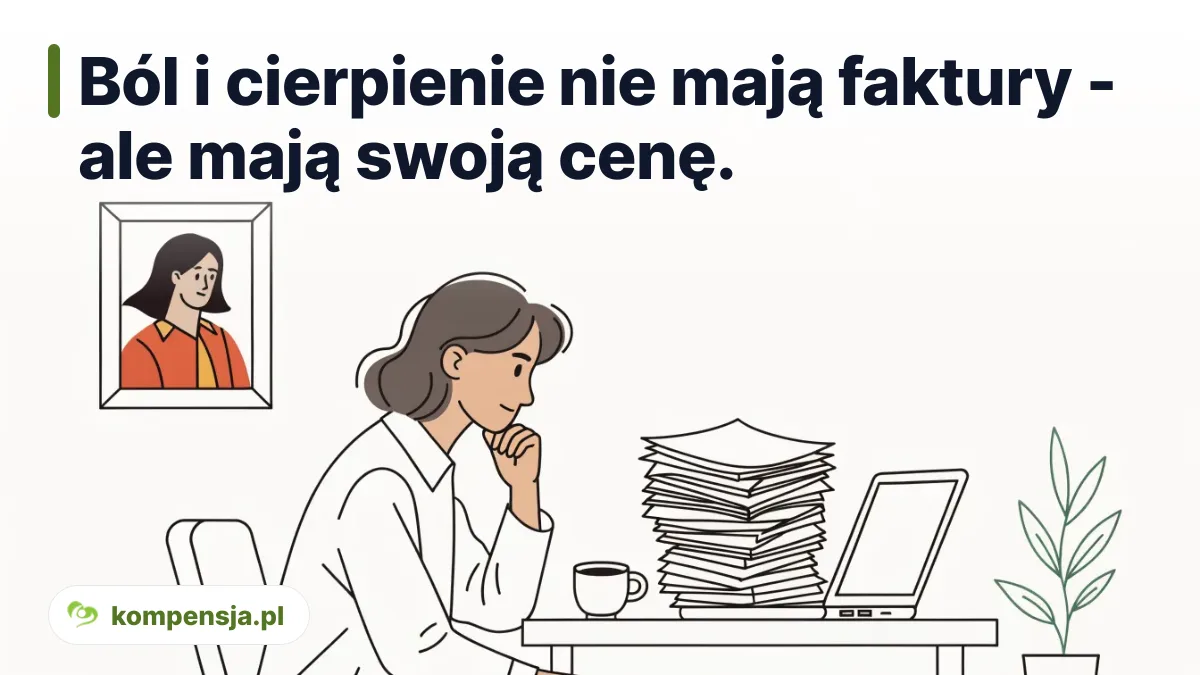 Ból i cierpienie nie mają faktury - ale mają swoją cenę. - Kiedy można starać się o zadośćuczynienie?