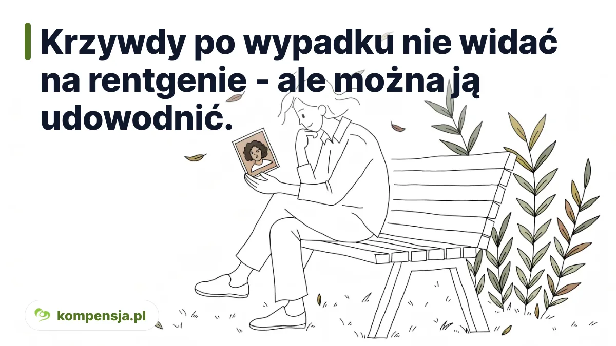 Krzywdy po wypadku nie widać na rentgenie - ale można ją udowodnić.